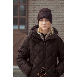 Pikeur Quiltdiamond Long Jacket - Choclate Brown