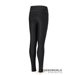 Pikeur Mel Athleisure Full Grip Junior Tights - Sort