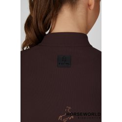 Pikeur Zip Ripped Funktionel Tr�je - Chocolate Brown