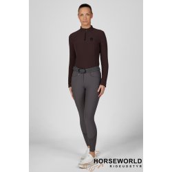 Pikeur Zip Ripped Funktionel Tr�je - Chocolate Brown