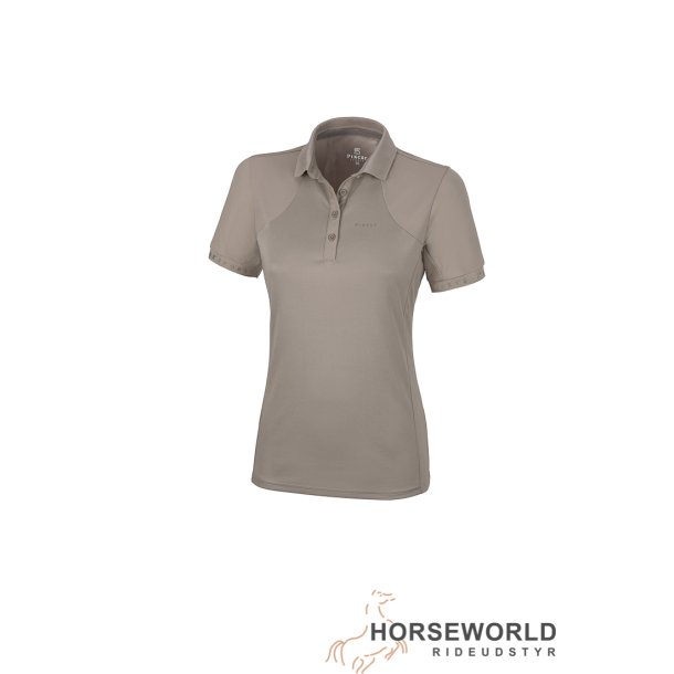 Pikeur Sports Polo T-shirt - Soft Greige