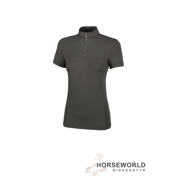 Pikeur Zip Shirt - Dark Olive