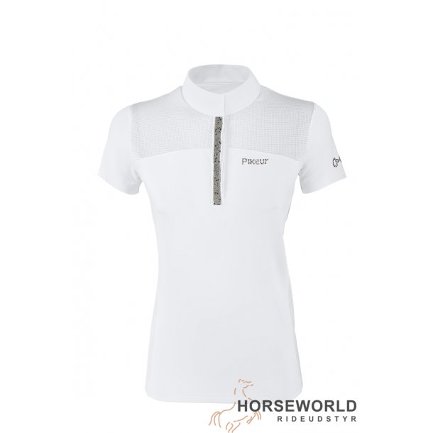 Pikeur Stvnebluse Ebony - Hvid