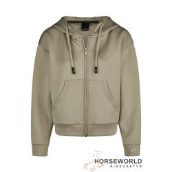 Pikeur Athleisure Hoody Jakke - Light Moos
