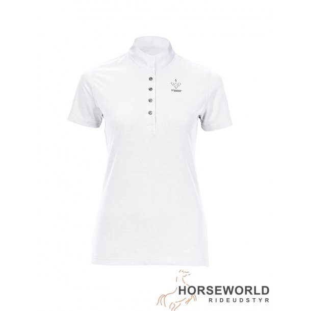 Pikeur Turniershirt Polo - Hvid