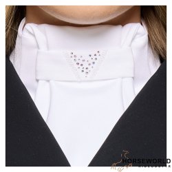Samshield Crystal Fabric Triangle Plastron - Holographic