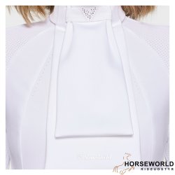 Samshield Crystal Fabric Triangle Plastron - Holographic