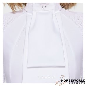 Samshield Crystal Fabric Triangle Plastron - Holographic