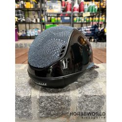 Samshield 2.0 Miss Shield Ridehjelm Glossy Intarsia - Sort/Blue/Matt Black