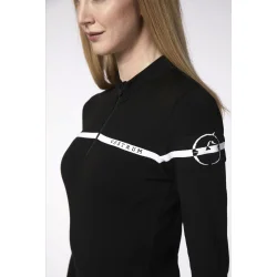 Vestrum Antigua Hi-Tech Zip Bluse - Sort