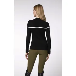 Vestrum Antigua Hi-Tech Zip Bluse - Sort