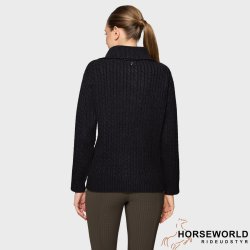 Samshield Suzanne Twisted Zip Pullover - Sort