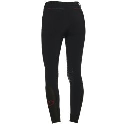 CT Team Red Stripe Kn Grip Ridebukser - Light Blue	