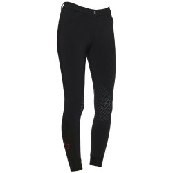 CT Team Red Stripe Kn Grip Ridebukser - Light Blue	