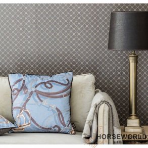 Adamsbro Tressage 45x45 Pude - Sky Blue