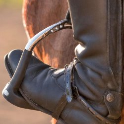 Sprenger Ultra Fit Extra Grip Sporer m. Flad Dorn - Sort