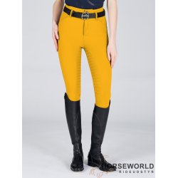 Vestrum Molveno m. Logo Full Grip Ridebukser - Ochre