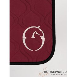 Vestrum Perugia Dressur Underlag - Bordeaux/Sort