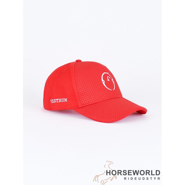 Vestrum Carrara Cap Onesize - Rd/Hvid