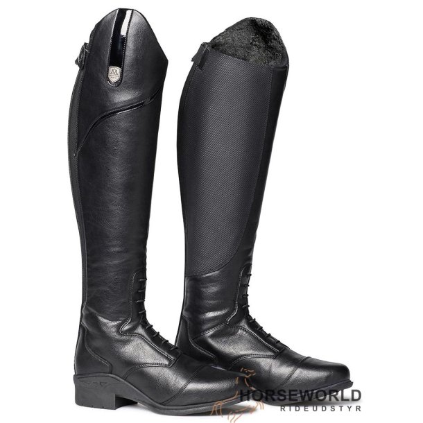 Mountain Horse Veganza Winter Tall Ridestvler - Sort				