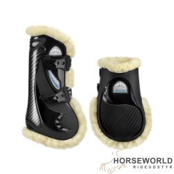 Veredus Carbon Gel Vento Med Lam Forben Gamacher - Sort