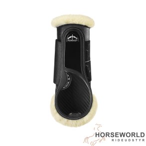 Veredus TRC Vento Dressur Gamacher Med Lam Bagben - Sort