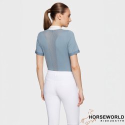 Samshield Zoe St�vnebluse - Dusty Blue