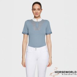 Samshield Zoe St�vnebluse - Dusty Blue